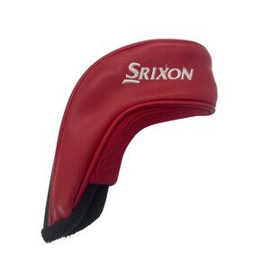 Srixon Golf Club Headcover Red & Black Fits 9-Iron High-Quality Protection
